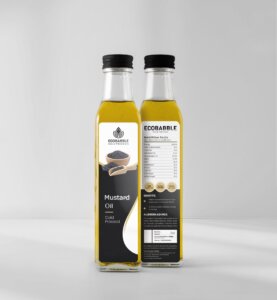 Ecobabble Mustard Wooden Press Oil