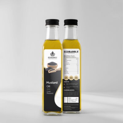 Ecobabble Mustard Wooden Press Oil